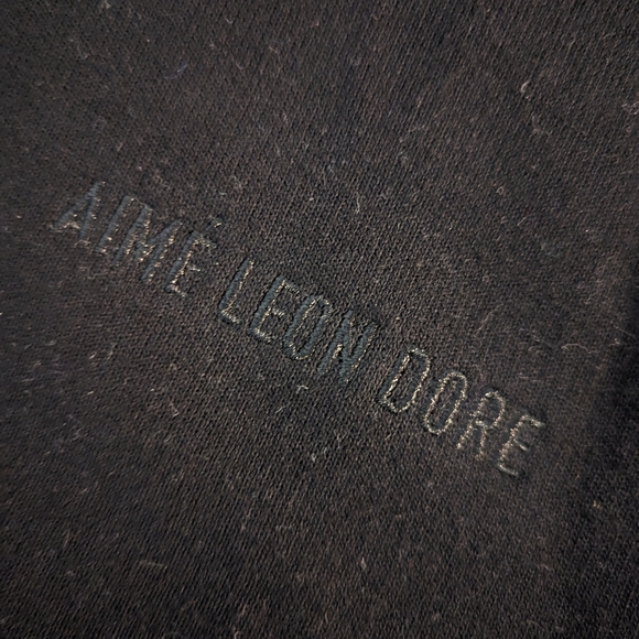 Aime Leon Dore black hoodie - Picture 2 of 3